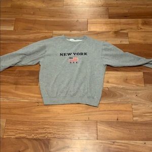 brandy melville new york crewneck